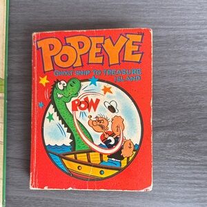Popeye Comic Book - Ghost Ship to Treasure Island